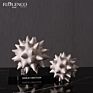 Turkey Gold Sea Urchin Ball Ceramic Sculpture Statue European Decor Art Pieces Home Decoration