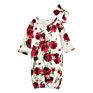 Two Pice Set Long Sleeves Rose Toddler Baby Stroller Sleeping Sack Bags Headband Stripe Floral Kids Infant Gown Jumpsuit
