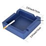 Unbreakable Large Size Square Silicone Ashtray Cigars Ashtray