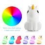 Unicorn Lamp in Night Lights with Remote Controlled in 9 Colors with Touch Sensor in the Bedroom