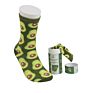 Unique Packing Box Pack Funny Women Mens Unisex Colorful Fruit Avocado Ladies Cotton Socks Sox Crew Dress Socks Stock Lot