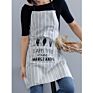 Unisex Nordic Waist Sublimation Apron Cotton Cooking Kitchen Mens Women Aprons with Good Price