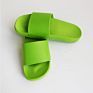 Unisex Slipper Indoor Outdoor Sliders Sandal, Light Orange Blank Color Sandals Pvc Slides