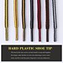 Unisex Strong and Safe Polyester Replacement Bootlaces Reinforced round Hiking Sport Boot Shoelaces