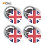 United Kingdom Uk Four Pack of Flag Pin Back Badge Buttons 2.25-Inch round Great Britain Button Pin