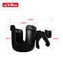 Universal Stroller Cup Holder Rotation Cup Drink Holder for Baby Stroller, Pushchair Wheelchair Fit for Bottle with Handle