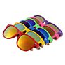 Uv400 Shades Rice Nail Bamboo Legs Sunglasses Men Women Outdoor Driving Reflective Sunglasses