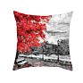 Valentine's Day Decorative Red Throw Pillow Covers Valentine Gift Love Heart Square Couple Cushion Cases for Sofa Bed18X18 Inch