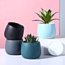 Vase Plant Pots Planter Indoor Luxury Gold Wedding Gift Couples Cup Ceramic Pot Flower