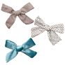 Velvet Hair Bow Clips Girl Bow Clip Set of 4