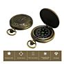 Vintage Bronze Compass Design Pocket Watch Retro Pocket Watch Compass