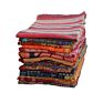 Vintage Kantha Quilt Hand Stitching Reversible Lot Cotton Kantha Quilt /Blanket For