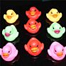 Water Bath Toys Swim Pool Floating Glowing Led Duck Baby Bath Toys for Toddler Baby Kids Birthday Gifts