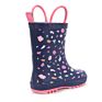 Waterproof Anti-Slip Kids Cute Rubber Rain Boots with Handle Kids Rain Boots Rubber