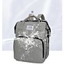 Waterproof Mummy Back Pack Crib Large Capacity Mom Backpack Foldable Baby Bed Diaper Bags with Changing Station