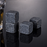 Whiskey Ice Wine Stone Gray Smooth Soapstone Material 2Cm*2 Icy Stone Ice Block