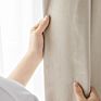 White Elegance Interior Thermal Insulated Double Panel Blackout Curtains Soft Velvet Curtain for Bedroom
