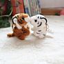 Wild Animal Tiger Plush Toy Keychain Stuffed Animal Keychain Toy Promotional Gift