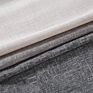 Window Sheer Polyester Linen Look Curtain Panel Linen Gradient Print Fabric for Living Room Bedroom