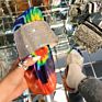 Woman Slipper Woman Slides Suitable Wear Outdoor Rubber Sticker Upper