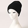 Women Beanie Hat Men Luxury Warm 100% Cashmere Plain Color Knitted Hat Caps