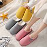 Women Eva Slippers Warm Plush House Slippers Indoor Cotton Memory Foam Slippers