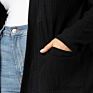 Women Fall Clothes Casual plus Size Cardigan Long Sweater Tops
