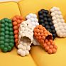 Women Flat Slippers Characteristic Bubbles Casual Slippers Outdoor Beach Slippers