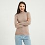 Women Knit Solid Jersey Basic High Neck Pullover plus Size Sweater Women's Sweater over Sized Turtle Neck Sweaters