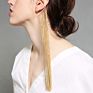 Women Latest European Gold Plated Long Chains Tassel Ear Cuff Earrings for Banquet