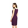 Women Luxury Dress Solid Color V Neck Dress