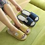 Women Men Bedroom Slippers Colorful Home Furnishing Flax Slippers