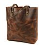 Women Retro Bag Casual Tote Female Shoulder Handbag Lady Cowhide Genuine Leather Shoulder Shopping Bag