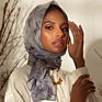 Women Soft Ombre Chiffon Scarf Long Scarves Shawl Gradient Polyester Hijab Lightweight Sun Proof Long Muslim Head Wraps