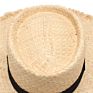 Women's anti Jazz Hat Solid Color Breathable Straw Hat Outdoor Travel Sun Hat