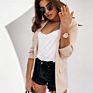 Women's Autumn Jacket Turn down Collar Slim Cardigan Blazer Coat Women