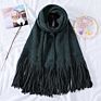 Womens Warm Long Shawl Wraps Large Scarves Knit Cashmere Feel Warm Scars