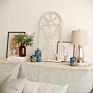 Wood Window Frame Wall Decor, Decorative Wooden Cathedral Arch, Farmhouse Wall Art