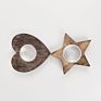 Wooden Candle Holder Home Decoration Wooden Craftwork Creative Candles Base Decoration Candlestick