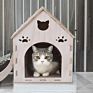 Summer cat cage Vi wood Cat house Ossoncat house wooden