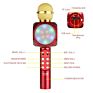 Ws1816 Led Light Karaoke Microphone Wireless Speaker Portable Handheld Microphone