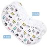 Yiwu Tongtu 2-Layers with Double Sides Reusable Boys and Girls Muslin Baby Burp Cloths