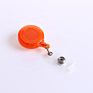 Yoyo Id Reel Badge Carabiner Badge Reel round Retractable Badge Reel