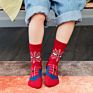 Yueli Design Cotton Marvel Super Hero Socks Bat Man Kids Socks