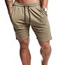 Mens Elastic Waist Fitness Training Sweat Short Pants