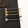 Yw 5Pc Arrow Customized 316L 14G Surgical Steel Frosted Industrial Barbell Earring Piercing Jewelry