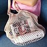 Zero Waste Reusable Produce Bag Cotton Mesh Bag and Grocery Bag for Kitchen Storage