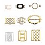 Zinc Alloy Bikini Front and Back Chain Circle Connector