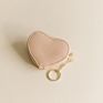 Zipper Key Chain Coin Purses Christmas Heart Shaped Coin Purse