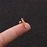 1 Pcs Piercing Earrings for Women Jewelry Broncos Heart Moon Star Stud Earrings Initial Ear Cartilage Earrings